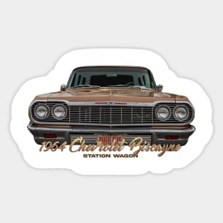 1964 Chevrolet Biscayne Station Wagon Sticker